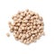 Kabuli Chickpeas from Mexico â€“Â Bunch of White Garbanzo, Pile of Superfood â€“ Top View